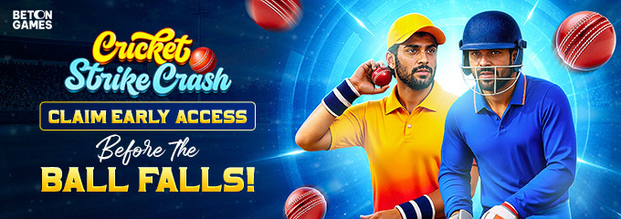 Cricket Strike Crash Banner