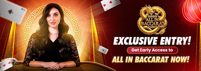 All In Baccarat Casino Games Provider Banner