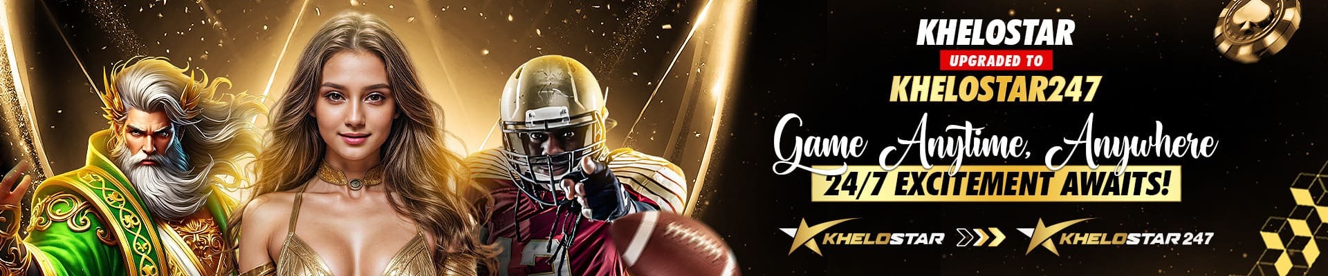 Khelostar Promotion Banner - Khelostar 247 Login Bonus