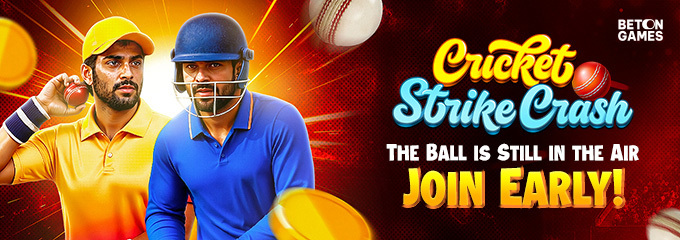 Cricket Strike Crash Banner